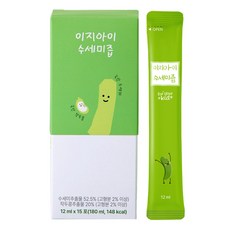 이지아이수세미즙 액상스틱 작두콩 액기스 국산수세미 배즙, 15개