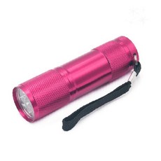 휴대용 소형 자외선 젤 네일 경화 램프 셀프 네일아트 손톱 건조 핑크 컬러, 1-핀큐어램프-핫핑크, 1개