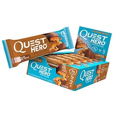 QUEST NUTRITION 蛋白質棒 10入組, Chocolate Caramel Pecan, 1組