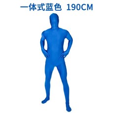 크로마키 옷 누끼 촬영 효과 합성 전신 크로마키옷 그린스크린, 블루 190CM, 1개