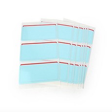 신비가 제목스티커 보호견출지 용지 405 7매 적색