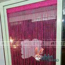 문발 커튼 출입문 창문 가림막 중국집 비즈커텐 엉킴방지, 딥핑크