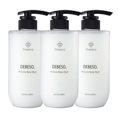탐니크 디베쏘 퍼퓸 고보습 바디워시 머스크향, 500ml, 3개