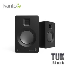 Kanto TUK 氣動式高音藍牙喇叭 USB/RCA/光纖/藍牙輸入, 黑色