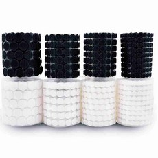 엠비아샵1 원형 찍찍이 테이프 무타공테이프, 3원형찍찍 검정30mm_단일상품