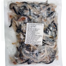 냉동 자숙 복어 껍질 복어피 세절 500g(실중량300g) 국산, 1개
