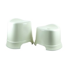 춘식쓰만물상 사우나의자 화이트 욕실용품, 대