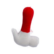 仿真兒童認知修理工具毛絨玩具 錘子 鋸子 過家家玩偶吊飾, 白色+紅色,10cm, 1個