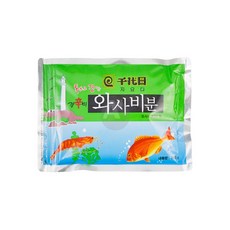 와사비분 지요다 90퍼센트 고추냉이분말 천우식품 강신미 가루와사비 와사비파우더 200g, 1