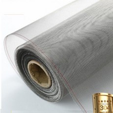 SS304L 높은 투과율 환기 메쉬 스크린 파리 곤충 모기 버그 금속 방지 철망사, 304L 0.30mm 20mesh, 1x1meter, 1개, 05 304L  0.30mm 20mesh