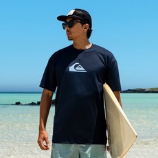 퀵실버 QUIKSILVER 남성 반팔 래쉬가드 MT1077KQS