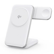 qi2.2 25w磁吸三合一無線充電器半導體制冷散熱可摺疊便攜支架, 1個, 如圖