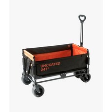 언코티드247 4-IN-1 트랜스포머 캠핑 웨건, 블랙