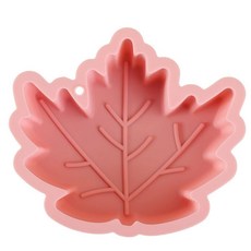 楓葉造型矽膠模具 蒸糕果凍冰塊巧克力蛋糕烘焙烤盤, 1個, 大號楓葉【顏色隨機】