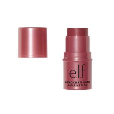 E.l.f. 단색 멀티 스틱 여행용 사이즈 고급스럽고 크리미 & 블렌딩 가능한 색상 눈 입술 및 뺨용 비건 및 동물 실험 없음 야광 베리 4.8g(0.17온스), Luminous Berry, 1