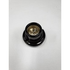 사기 리셉터클 흑색, 1개