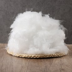 순잠 국산솜 구스필 10kg 프리미엄 충진솜 충진재 (인형/쿠션/방석/베개/이불 솜), 1kg씩 개별포장, 1개, 개별포장
