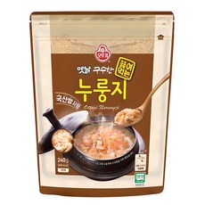 오뚜기옛날 구수한 끓여먹는 누룽지, 240g, 1개