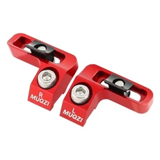 SRAM MatchMaker와 호환되는 자전거 시프터 브레이크 통합 마운트 어댑터 I SPEC EV XT SLX DEORE M6100/71, 02 Red 1 Pair