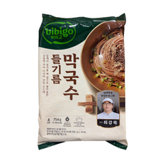 비비고 들기름막국수 4 (), 1개, 754g