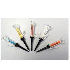 高爾夫球TEE磁鐵球托球釘配件組-90mm/75mm兩種尺寸可選, 90mm 一組5支, 1個