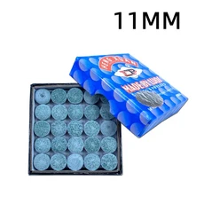 LP 50개 스누커 풀 큐 팁 M 경도 9/10mm 당구 액세서리, 03 11mm 50pcs