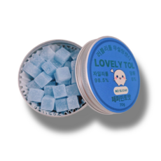 러블리톨 페퍼민트맛 무설탕자일리톨캔디, 70g, 1개