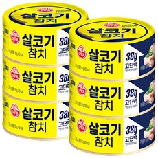 오뚜기 참치 살코기 통조림, 200g, 6개