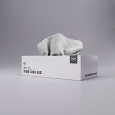 [도아] 티슈형 뽑아쓰는 차량용 극세사 타월, 1개