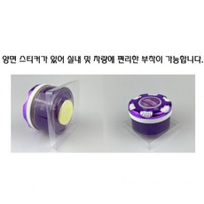 향기로운 실내 샤인 겔형 자동차 방향제 아로마향, 샤인스퀘시향, 1개