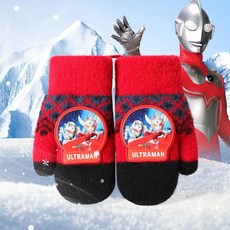 現貨手套兒童冰雪奇緣露趾五指奧特曼手套超人力霸王手套賽羅手套保暖手套