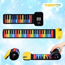 실리콘롤피아노 소사이즈, 1개, 멀티컬러