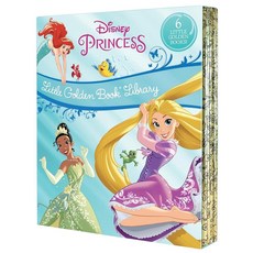 [5] Disney Princess Little Golden Book Library -- 6 Little Golden Books: Tangled; Brave; The Princ, [5] Disney Princess Little Gol