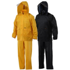 XL 투피스 경작업용우의 황색