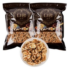 다맘 캘리포니아 햇호두 1/4 1kgx2봉, 1kg, 2개