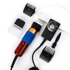 IPSKY 大功率電動羊毛剪 (全套裝) - 羊毛剪刀 動物寵物剃毛器, 1個, 寵物剪毛器【2刀頭+2限位梳+收納箱】