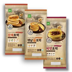 사옹원 씨앗 호떡+옛날 꿀호떡+잡채 호떡, 1.2kg, 1세트