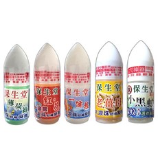 保生堂 大滾珠舒暢凝露, 6個, 60ml, 小黑蚊.