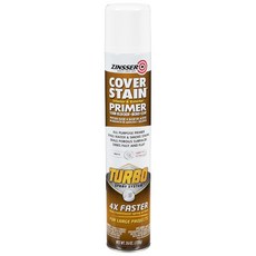 Zinsser 커버 스테인 터보 프라이머 스프레이 26oz, 1.63파운드(1팩), 1개