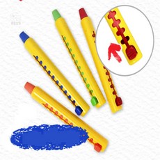 솔솔상점 손에 묻지않는 크레파스 12색 부드러운크레파스 크레용, 24색