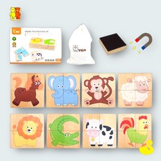 YS 동물소리 퍼즐놀이 학습퍼즐 그림맞추기