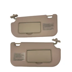 기아 스포티지 2004 차량용 실내 햇빛 가리개 운전석 및 조수석 측면 차양막, 05 Beige 1 Pair