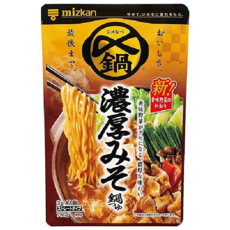 미츠칸 끝까지 맛있는 진한 미소 나베 쯔유 스트레이트 750g x 4개세트