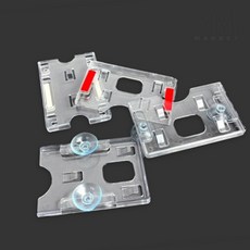 YM 주차증 케이스 차량아파트주차증케이스, 압착고무형(가로)