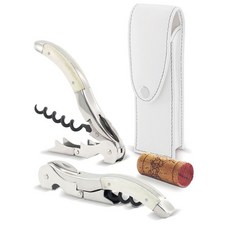 西班牙 Pulltex 牛骨/牛角手工兩段式開瓶器組 - 紅酒葡萄酒開瓶器, 1個, 牛骨