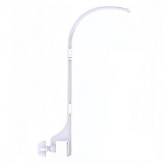 Accfore 61cm(24인치) 아기 침대 모바일 암 아기방 모바일 암 아기 이동식 옷걸이 아기 침대용 모바일 암 DIY 장난감 장식 (뮤직 박스 없음), 뮤직 박스 미포함