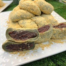 30년전통 콩 쑥개떡 찹쌀 해풍 쑥떡 인절미, 1.2kg, 1개