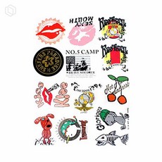 [PickLife] 트렁크스티커 자전거스티커 캐리어 스타일 스티커 K타입