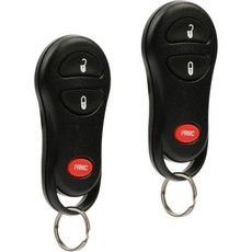 자동차 열쇠 키리스 엔트리 리모컨 호환 Dodge 19992002 Ram 19992000 Dakota Durango GQ43VT9T 56045497 2개 세트, c-547-3btn x 2