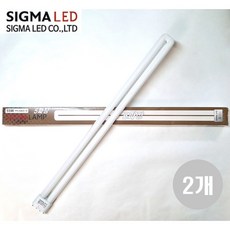 시그마 오파장 FPL 55W/주광(흰빛) PL/Dulux L 55W/매입등 방등 사무실등 인테리어 거실등/DULUX L, 2개, 주광색